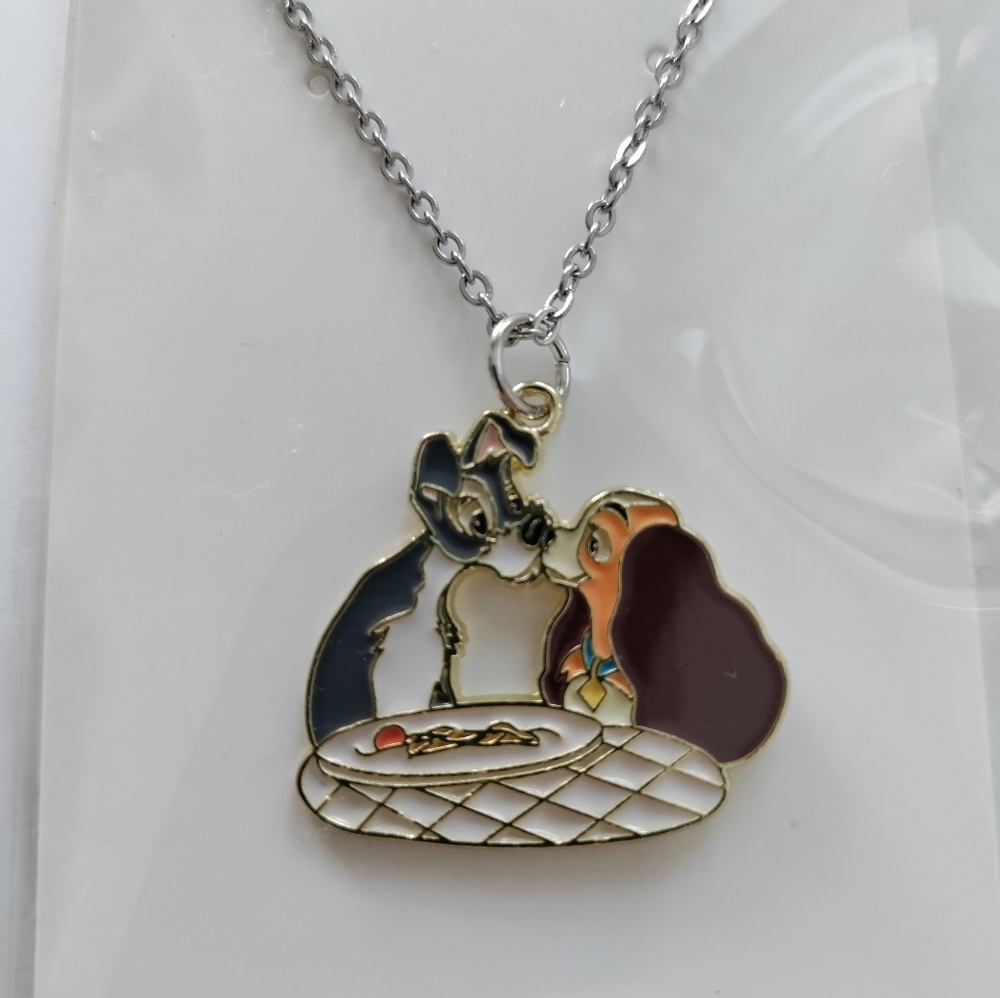 Lady and the tramp necklace